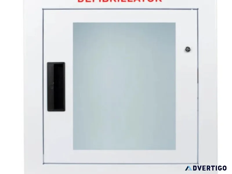 Affordable aed cabinet with lock in california usa