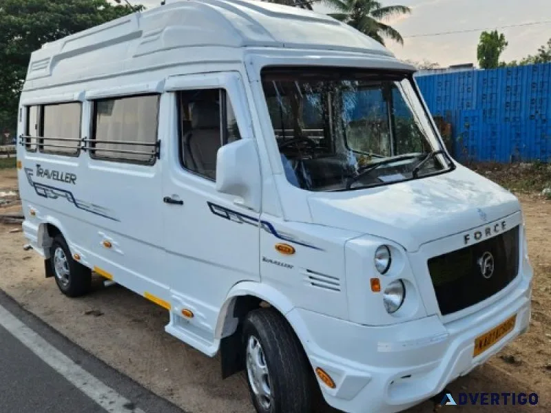 Tempo traveller for rent