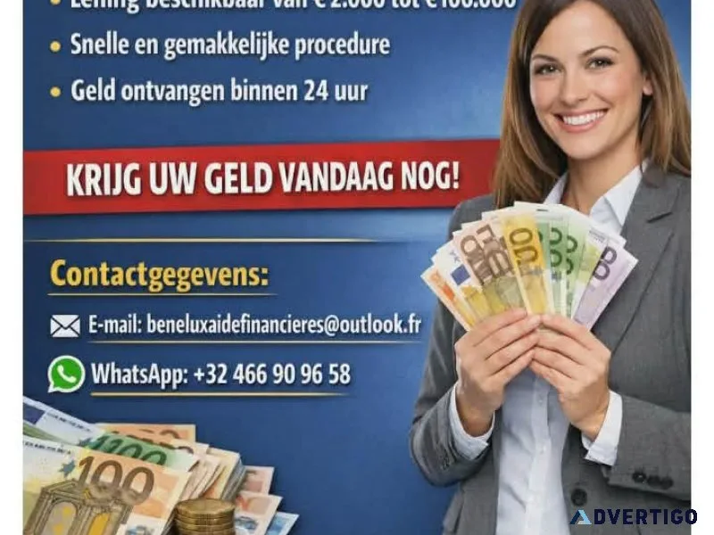 Particuliere lening voor dringende situaties
