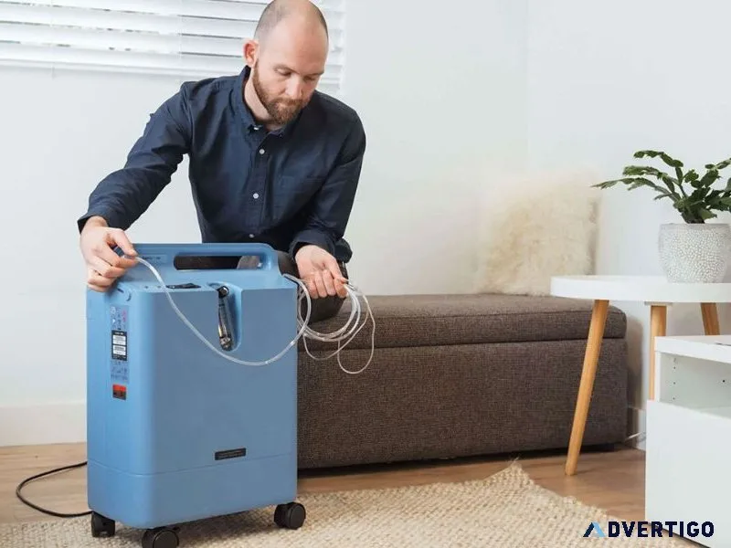 My health mart oxygen concentrator on rent in delhi