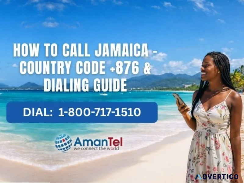 How to call jamaica country code 876 amantel