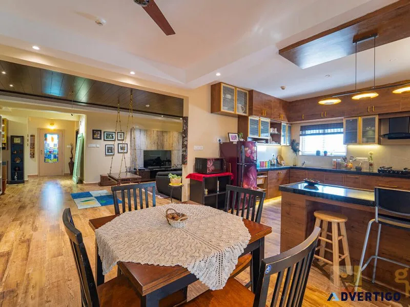 Premium 4 bhk villa apartment interior designers hyderabad