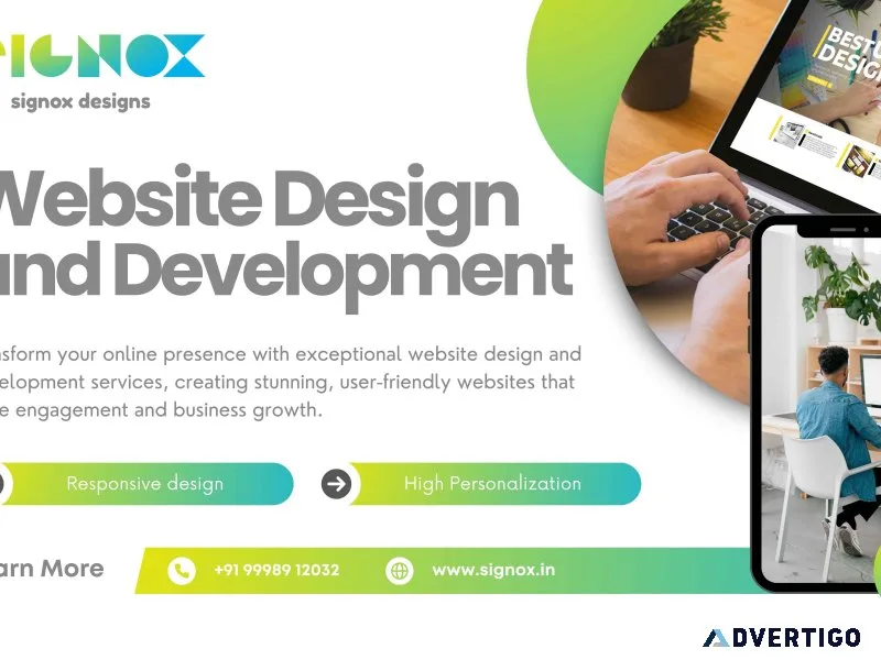 Best website design and development company in ahmedabad signo