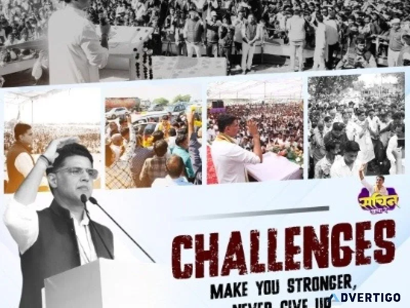 Sachin pilot strong leadership of rajasthan