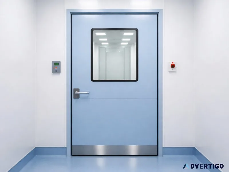 Cleanroom door manufacturer in india high quality cleanroom do