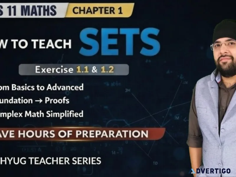 How to teach sets class 11 maths teaching method mathyug
