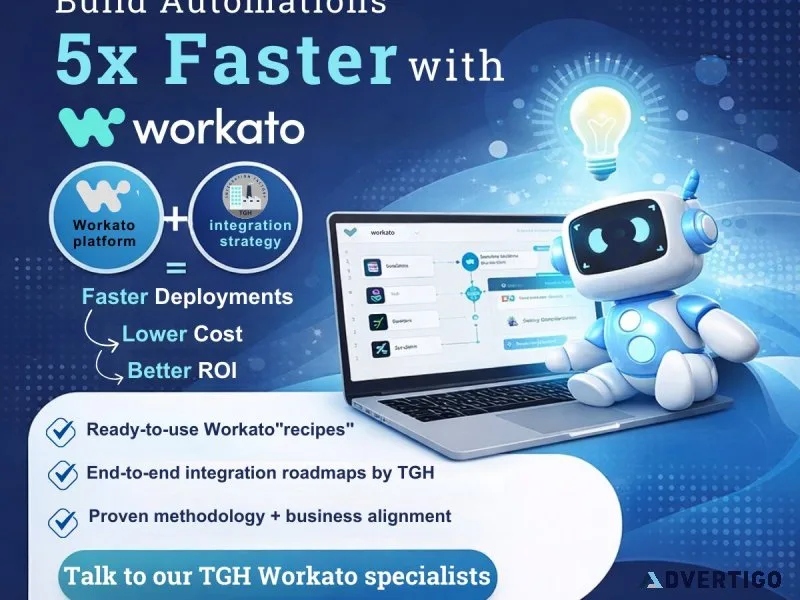 Workato integration automation services for enterprises tgh