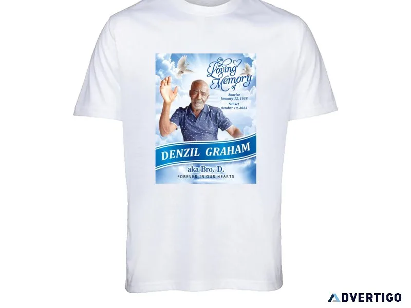 Photo memorial t shirts printing in queens ny
