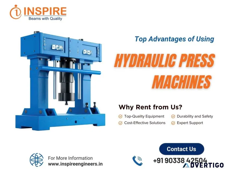 Hydraulic press machine manufacturer in india inspire engineer
