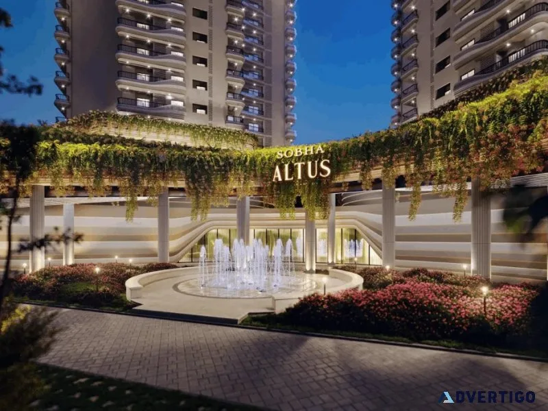 Sobha altus dwarka expressway price floor plans configuration