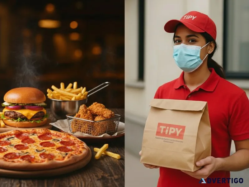 Hungry let tipy deliver your favorite food