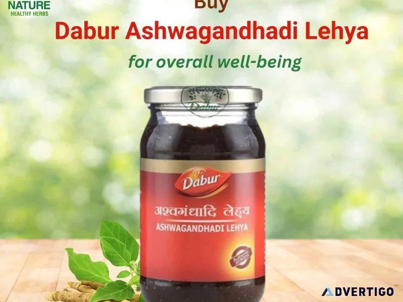 Dabur ashwagandhadi lehya for overall wellbeing