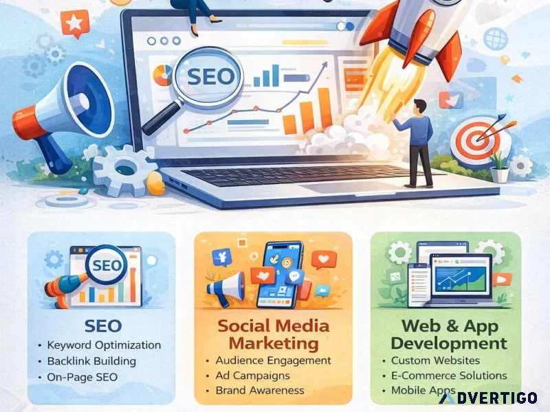 Grow your business online with professional digital marketing se