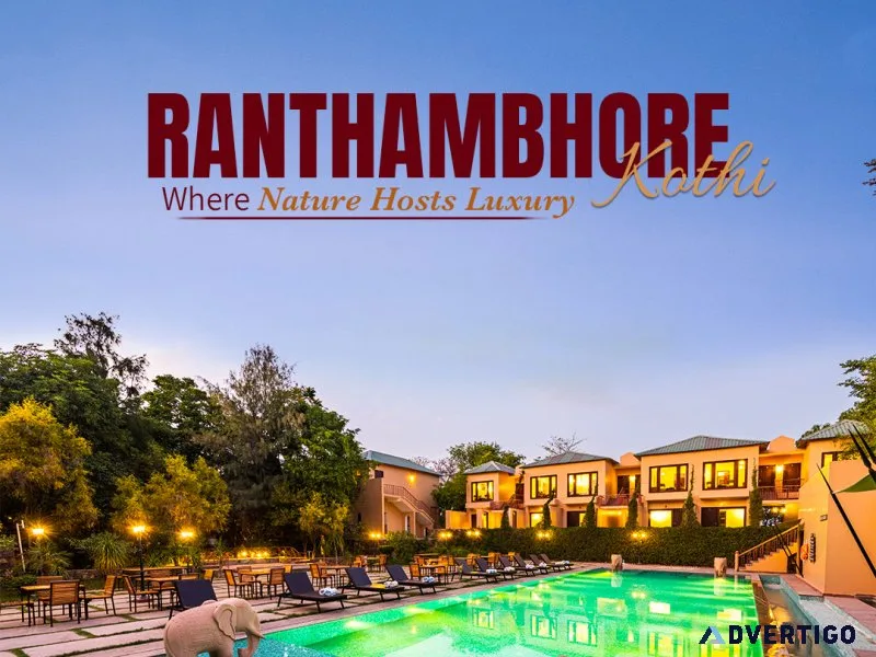 Charming resort in ranthambore