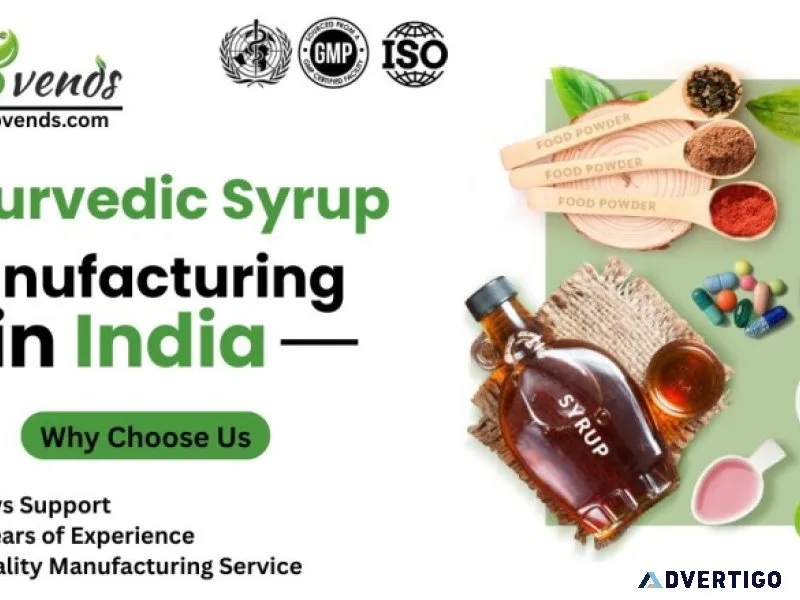 Ayurvedic syrup manufacturer
