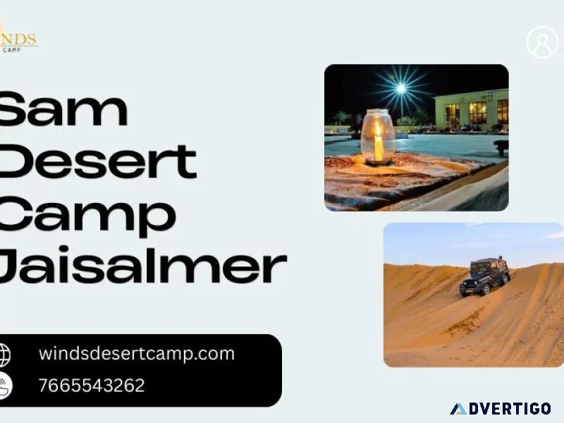 Experience traditional rajasthan stay at sam desert camp jaisalm