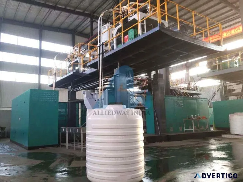 Hdpe blow moulding machine for water tanks drums containers