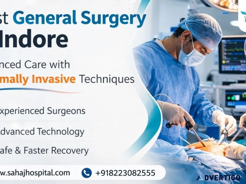 Best general surgery in indore sahaj hospital