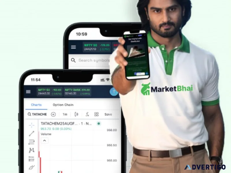 Marketbhai best dabba trading app with zero brokerage
