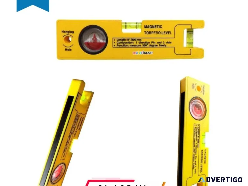 Mini spirit leveler portable torpedo hand tool