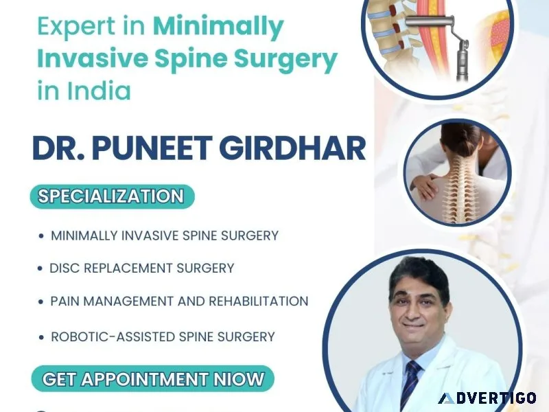 Dr puneet girdhar spine surgeon blkmax delhi