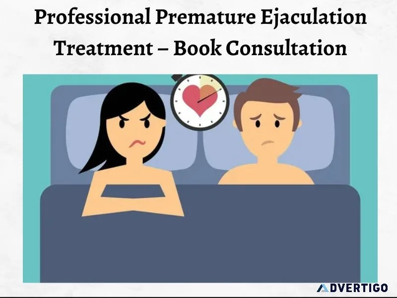 Professional premature ejaculation treatment book consultation