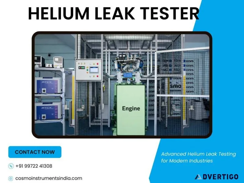 Helium hydrogen leak tester equipments highprecision