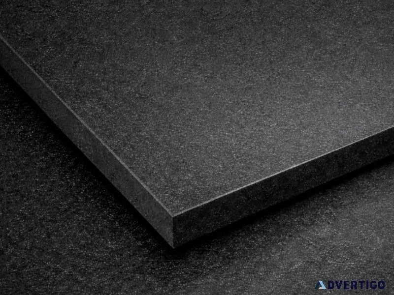 Absolute black granite slab premium polished stone for export d
