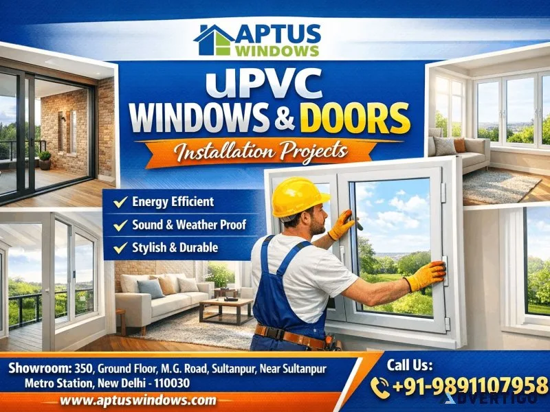 Upvc windows doors installation projects by aptus windows