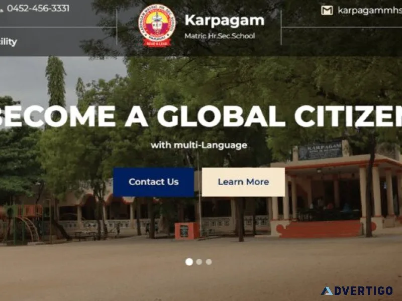 Best school in madurai karpagam matriculation hr sec school
