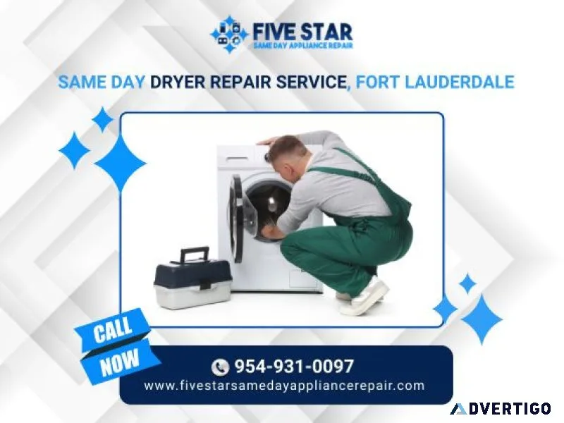 Same day dryer repair services in fort lauderdale