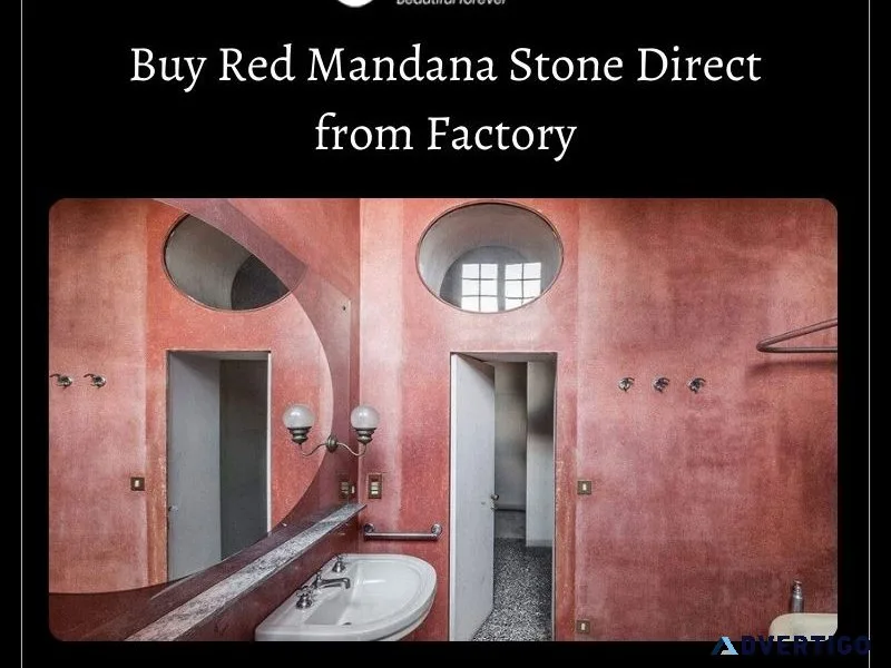 Buy red mandana stone direct from factory