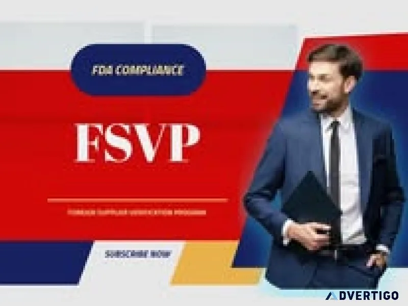 Fda foreign supplier verification program agent service