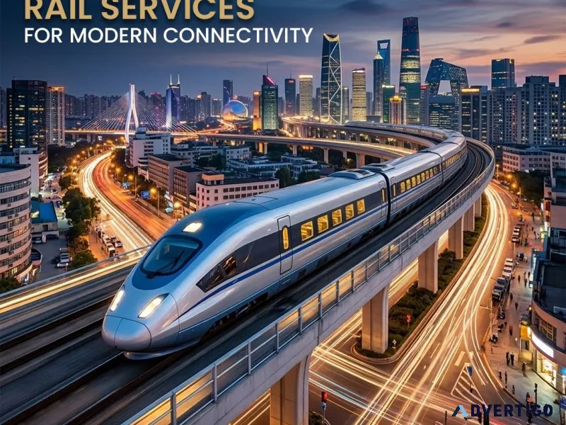 Advanced high speed rail services for modern connectivity