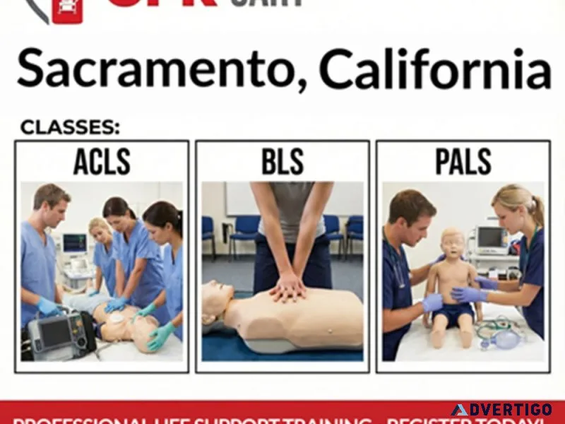 Quick convenient cpr certification in sacramento