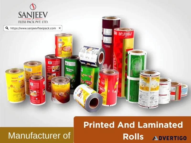 Trusted Manufacturer of Printed Laminated Rolls 