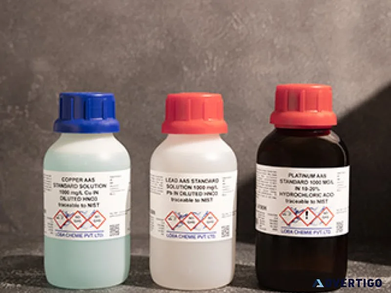 Reliable aas standards for precise testing contact today