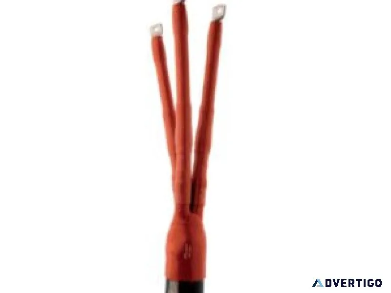 Heat shrink joints termination kits for power cables