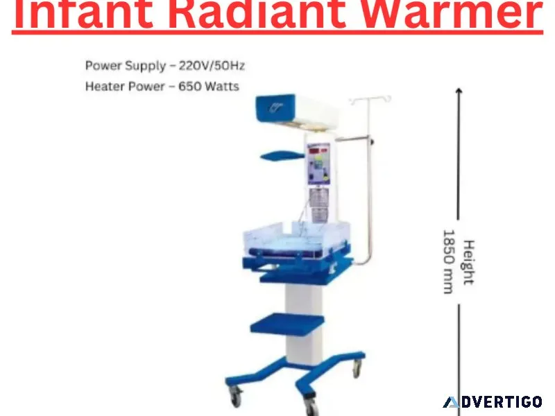 Infant radiant warmer manufacturers exporters