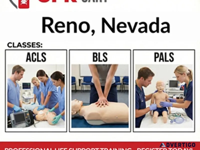 Same day cpr certification in reno aha bls acls pals