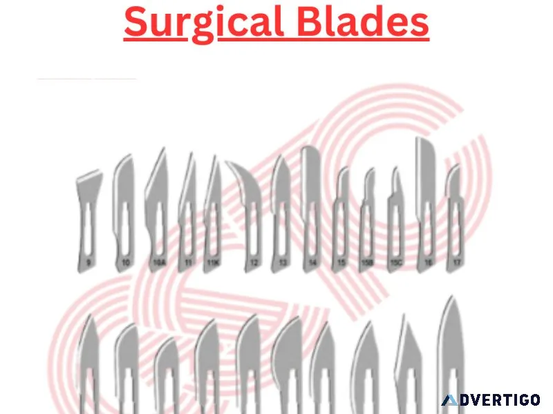 Surgical blades manufacturers exporters for hospitals