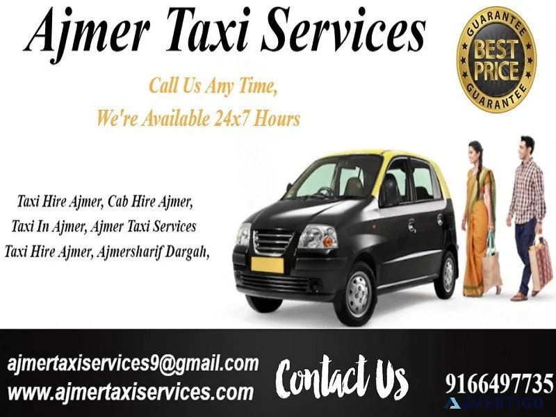 Ajmer taxi service trusted ajmer taxi services today