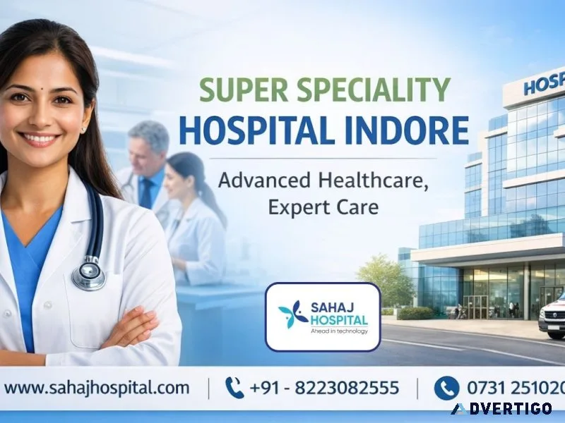 Best super speciality hospital indore sahaj hospital