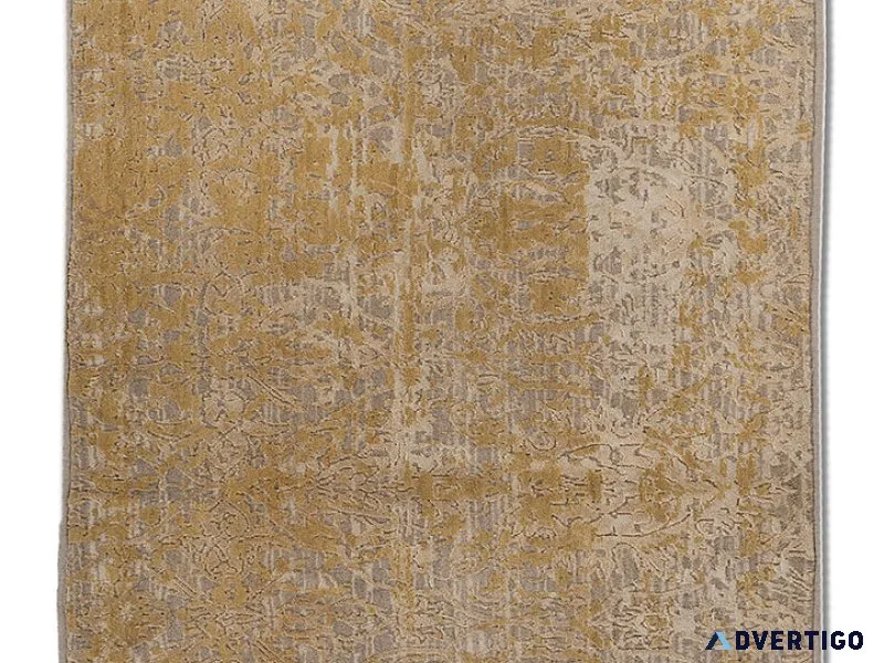 Elegant silk carpets for luxury homes