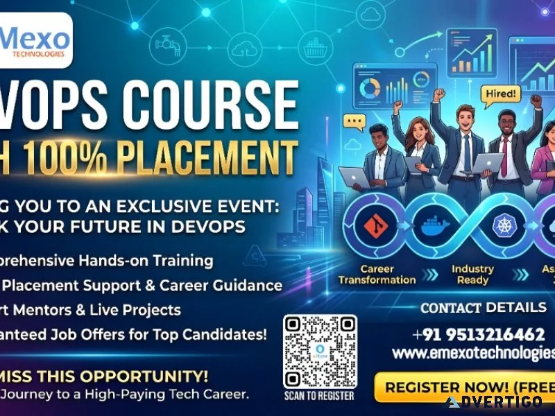 Devops certification training with placement electronic city b