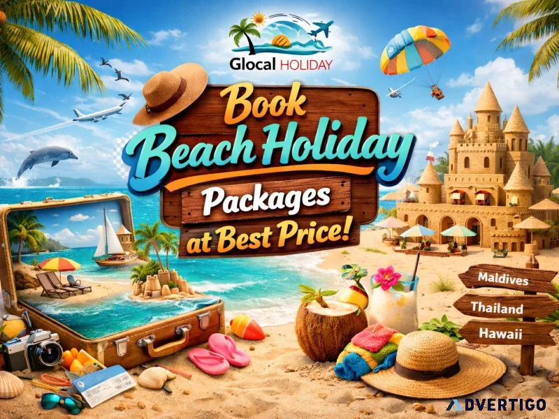 Book beach holiday packages at best price