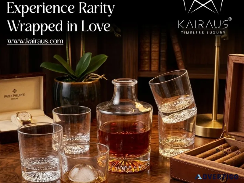 Celebrate every pour with luxury barware glasses