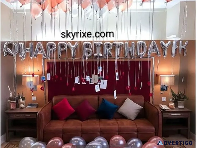 Best simple birthday decoration in mumbai skyrixe