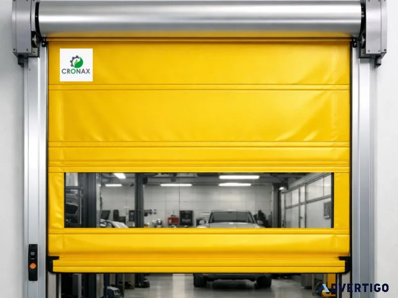 High speed doors for industrial commercial use