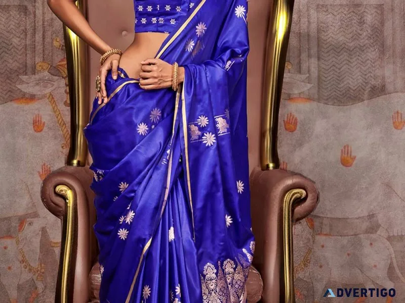 Buy pre stitched saree effortless glam look